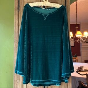 Soft Surroundings Velvet Top